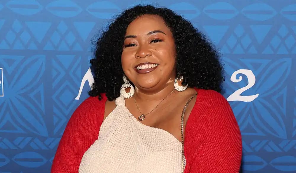 Dominique Brown attends the Los Angeles premiere of Moana 2 in Hollywood, California, on 25 November 2024. Photograph: Jesse Grant/Getty Images for Disney