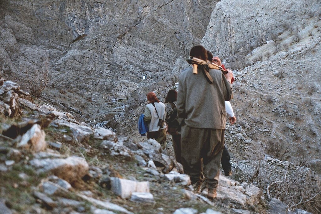 Women of Resilience follows two former Kurdish fighters as they leave armed resistance behind to pursue art and activism. Directed By Andreas Rochholl, Sebastian Leitner