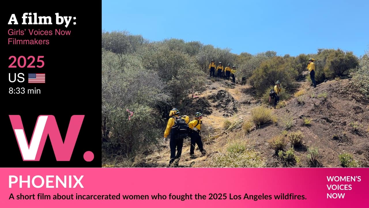 PHOENIX film Sarah Khaled (18), Phoenix Inaya (14), Chylier Williams (15), Ava Brenner(16), Kendra Harris