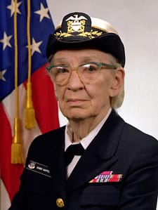 Commodore Grace M. Hopper, USN (covered).