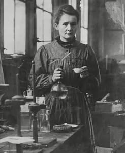 Marie CurieMarie Curie in her Paris laboratory.