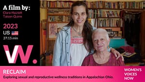 Reclaiming is a short film that documents oral histories of sexual & reproductive wellness traditions rooted in Appalachian Ohio. The film was directed by Clara Haizlett and Talcon Quinn, with support from United Plant Savers.