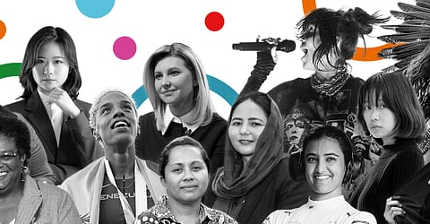Slide 1 - 6 of the Top 100 Influential Women Today b2