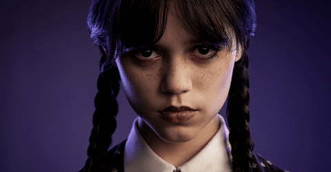 Slide 1 Jenna Ortega as Wednesday Addams (source_ Netflix)