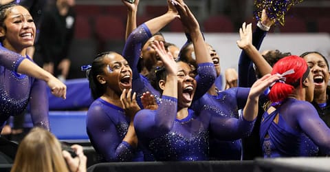 Slide 7 - Fisk University Becomes First HBCU to Compete in NCAA Women’s Gymnastics (source Chase Stevens_AP)