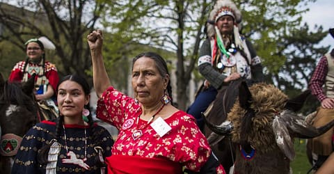 Ponca tribe: Nature is a sacred thing to love and to respect, not to destroy.