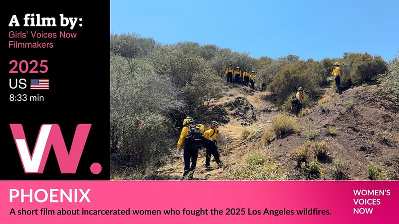 PHOENIX film Sarah Khaled (18), Phoenix Inaya (14), Chylier Williams (15), Ava Brenner(16), Kendra Harris