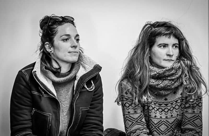 Sol Infante and Marta García