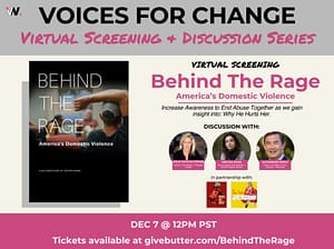 Voices for Change: Behind the Rage: Inside the Mind of a Domestic Abuser