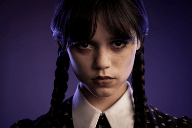 Slide 1 Jenna Ortega as Wednesday Addams (source_ Netflix)
